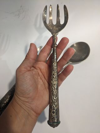 Set cubiertos orientales vintage