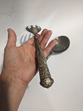 Set cubiertos orientales vintage