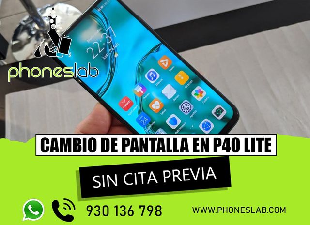 Cambiar pantalla Huawei desde 89€