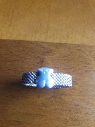 Anillo plata Osito Tous auténtico 