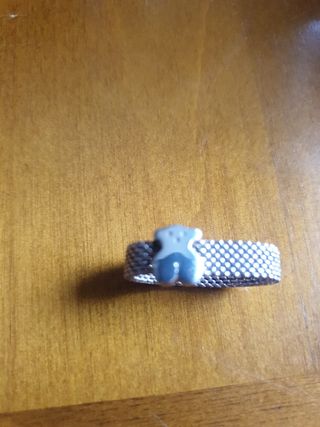 Anillo plata Osito Tous auténtico 