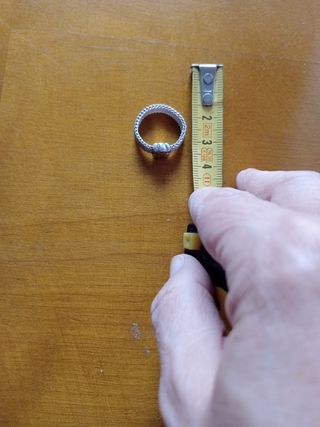 Anillo plata Osito Tous auténtico 