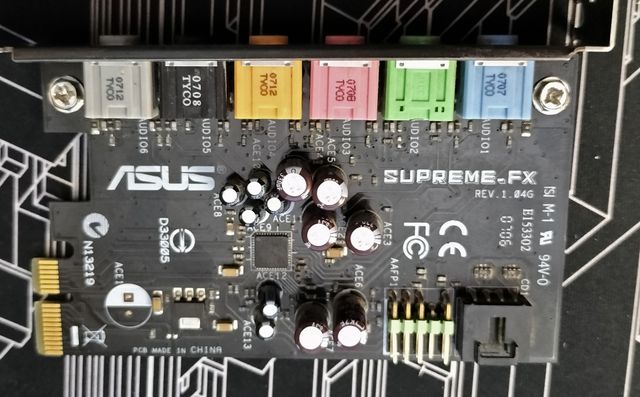 TARJETA DE SONIDO ASUS SUPREME FX Rev 1.04G