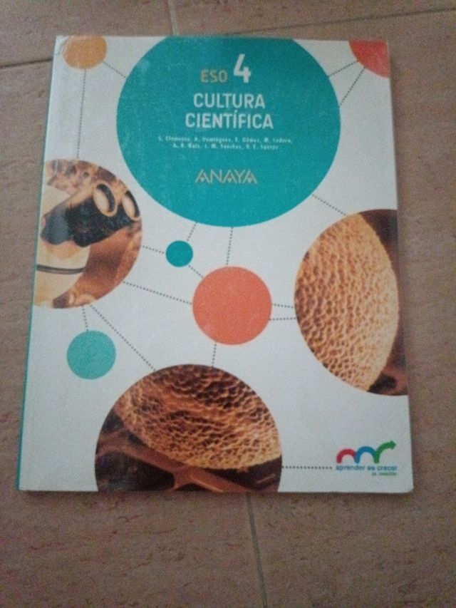 Cultura Científica 4 ESO