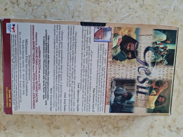 Vhs Gesù edizione speciale giubileo