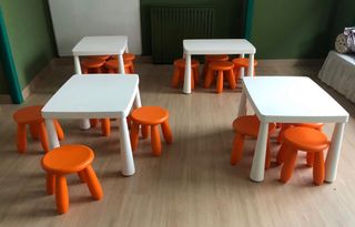 Set tavolo/sedia (PREZZO SULLA DESCRIZIONE)