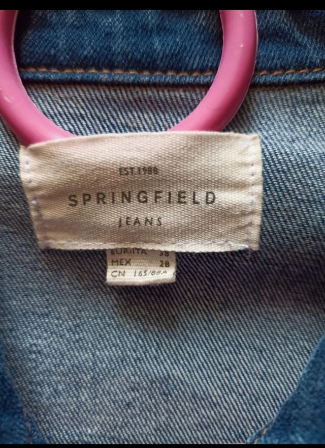 Cazadora vaquera talla M Springfield