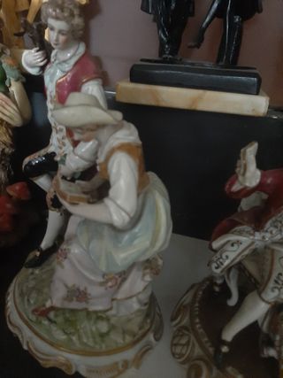 Dos porcelanas Meissen