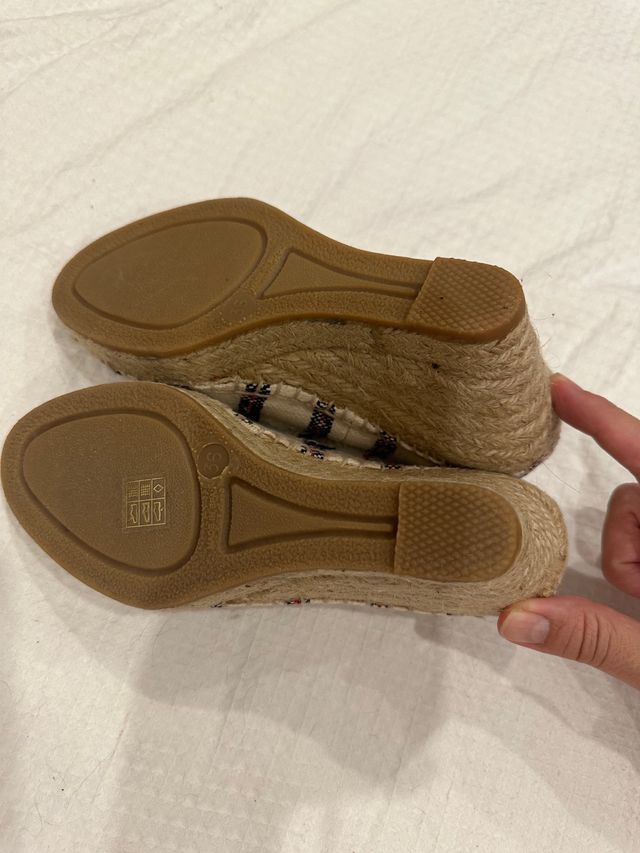 cuña esparto mujer el ganso