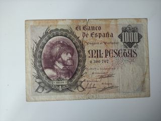 Billetes antiguos españoles
