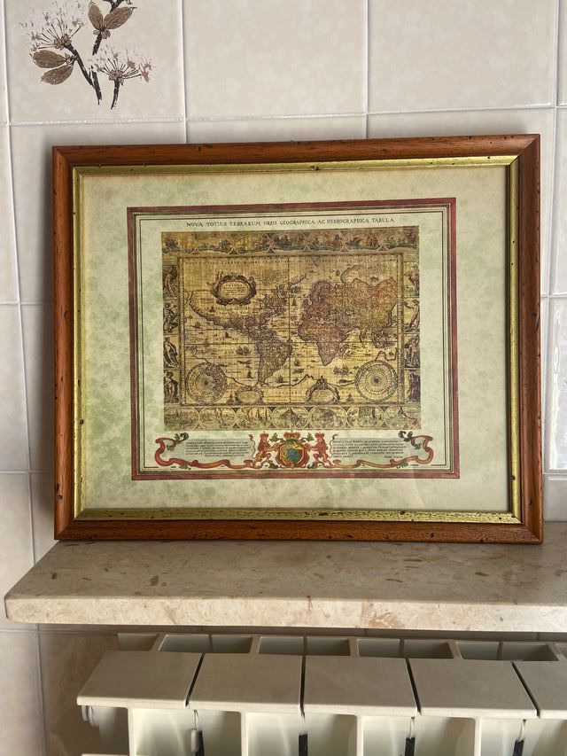 riproduzioni di cartine antiche 