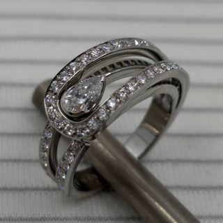 Anillo FRED Paris “Lovelight” 950 Pt Diamond RING