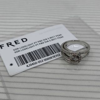 Anillo FRED Paris “Lovelight” 950 Pt Diamond RING