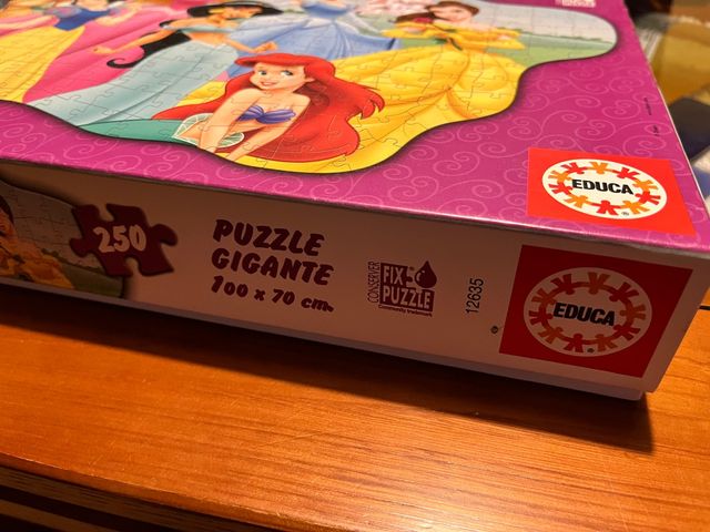 puzzle Disney princesas de educa