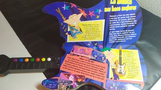 Libro musical Música Maestro Phineas y Ferb