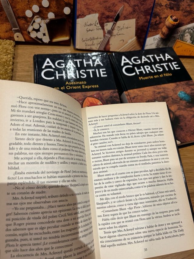 Colección libros Agatha Cristie