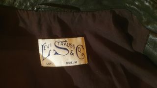 Chaqueta de piel Levis hombre