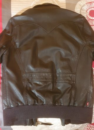 Chaqueta de piel Levis hombre