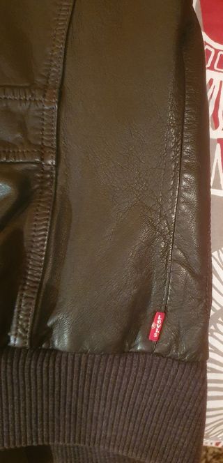 Chaqueta de piel Levis hombre