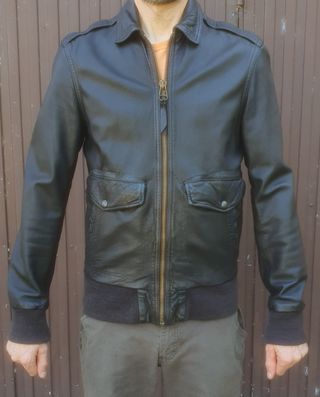 Chaqueta de piel Levis hombre