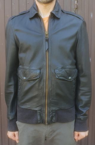 Chaqueta de piel Levis hombre