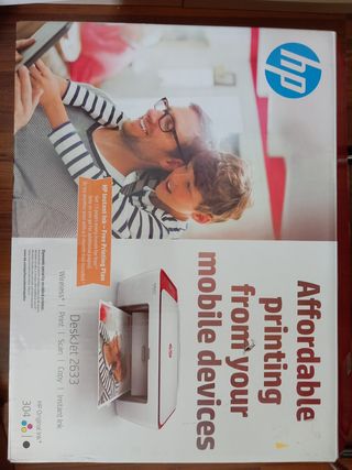 Impresora HP deskjet 2633 color y cartucho