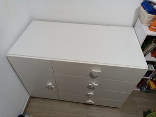 Cómoda cambiador ancho infantil