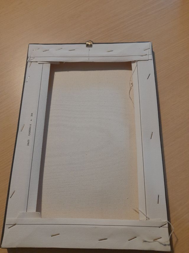 Quadro tela 24x35 cm "never"