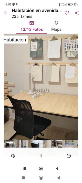 Habitación en alquiler