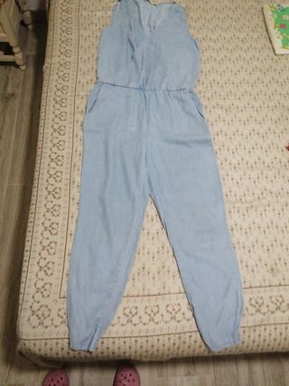 Mono vaquero largo chica Zara talla S