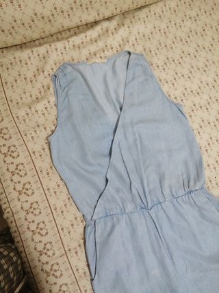Mono vaquero largo chica Zara talla S