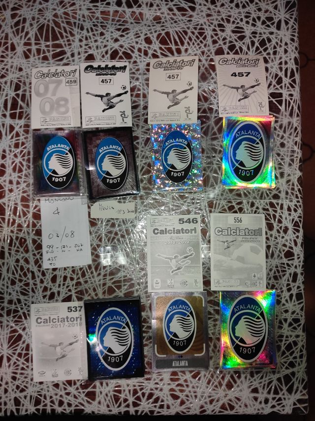 figurine panini solo scudetti. 20€ a stagione