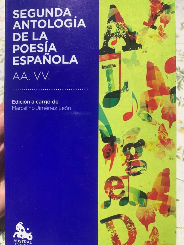 segunda antologia de la poesia española
