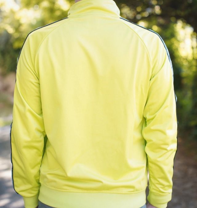 Felpa Kappa giallo fluo tg.L OTTIMA