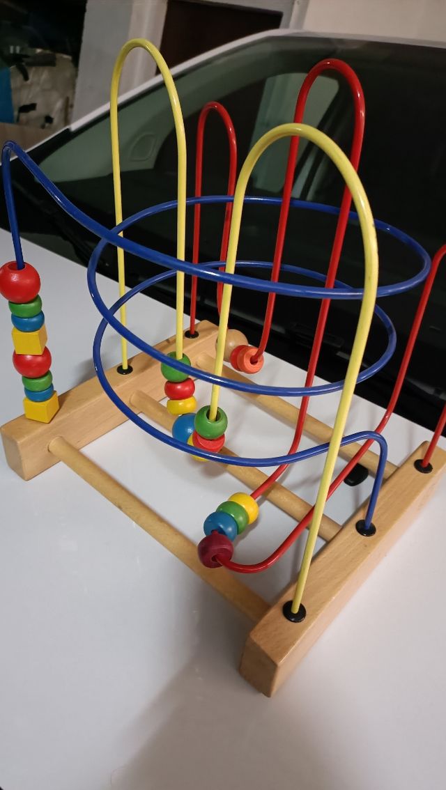 Juguetes grandes de madera multijuegos Montesori