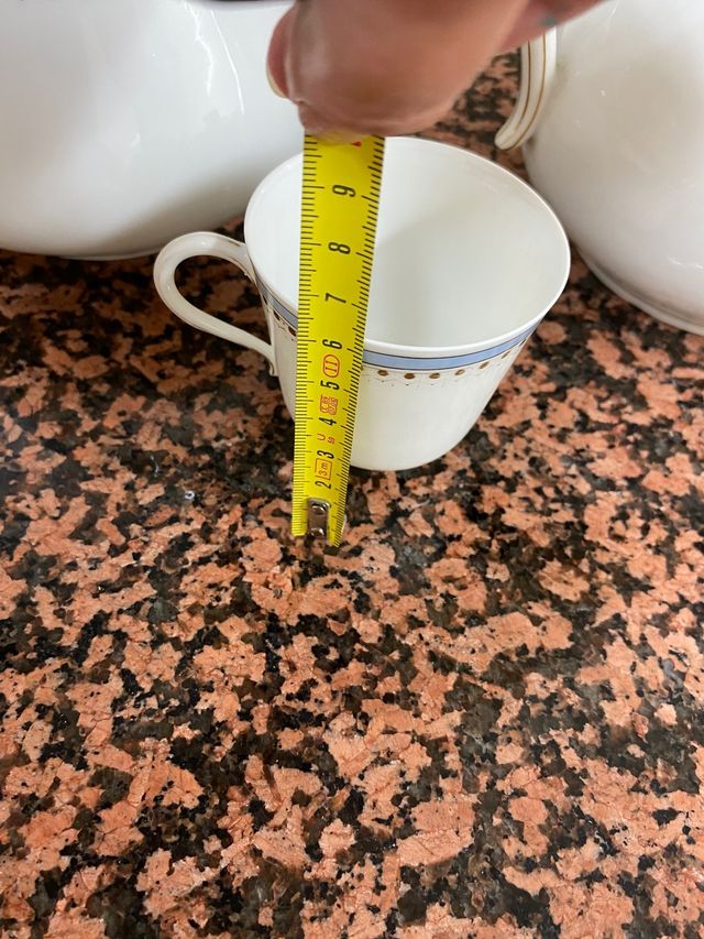 Pocelana Vintage Tetera Azucarero 