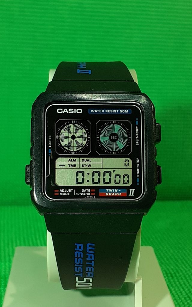 casio ae 21w twin graph ii