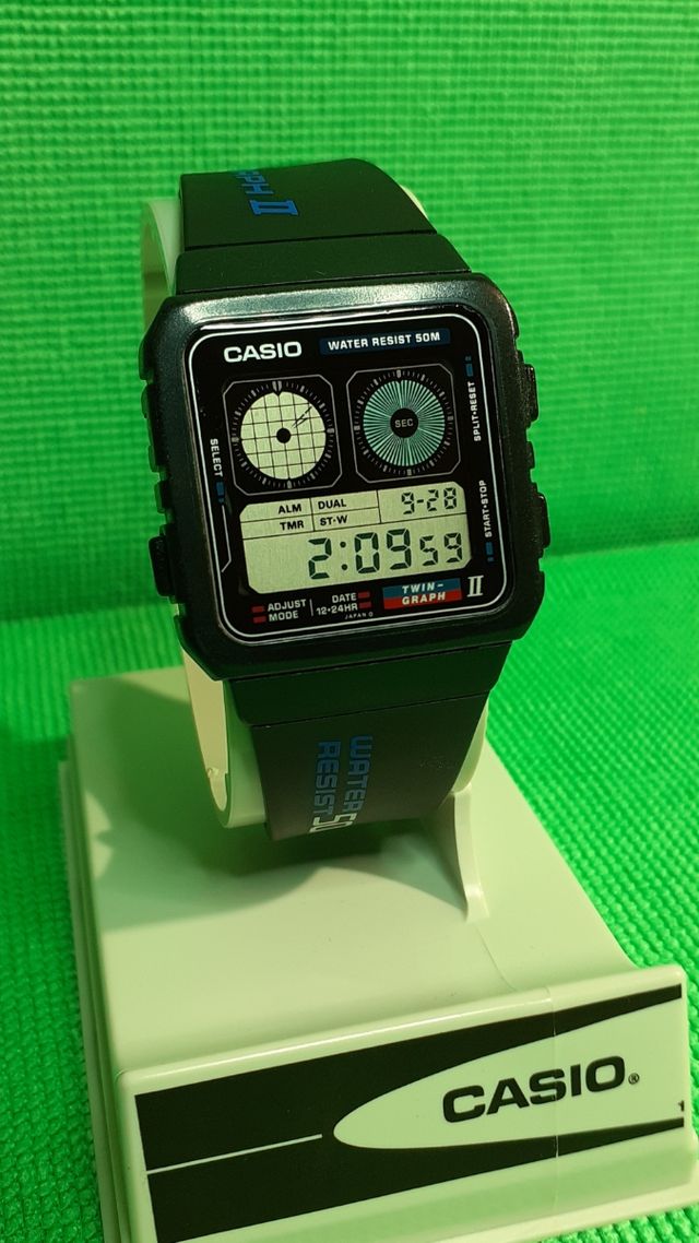 casio ae 21w twin graph ii
