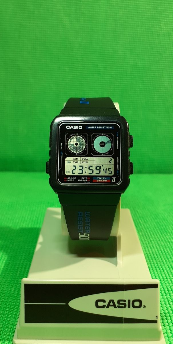 casio ae 21w twin graph ii