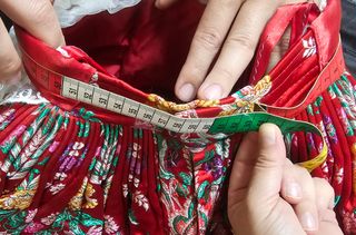traje fallera infantil 