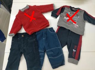 Set abbigliamento neonato 0-3 mesi