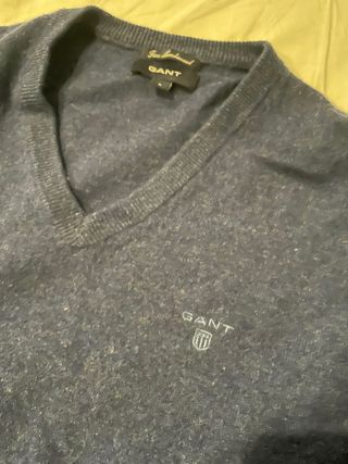 Jersey GANT azul lana 100% S