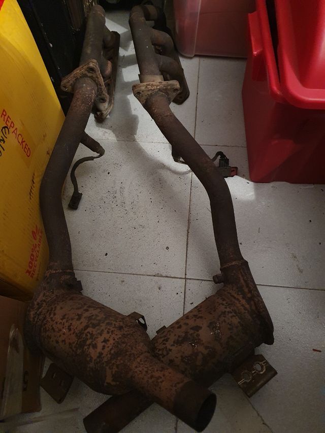 Catalizador izquierdo Porsche Boxster 986