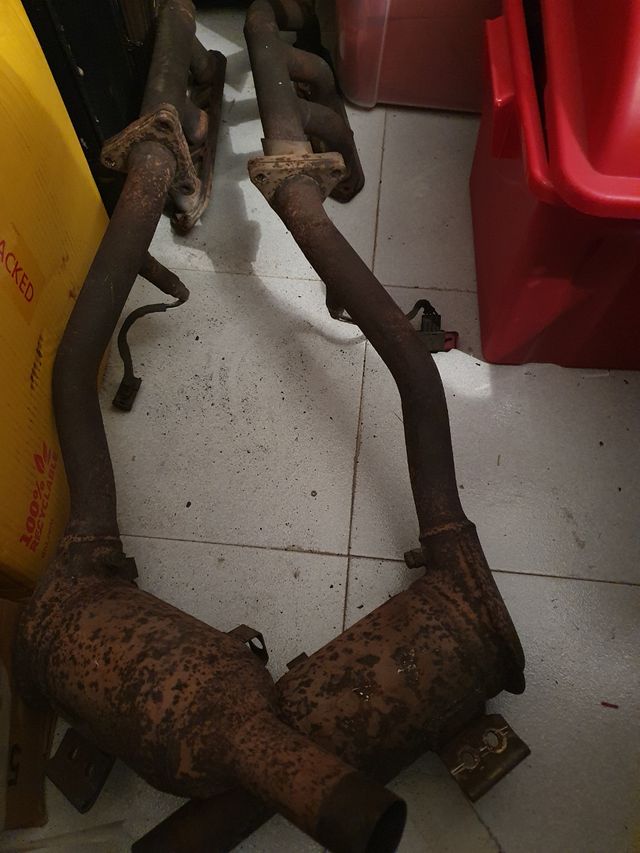 Catalizador izquierdo Porsche Boxster 986