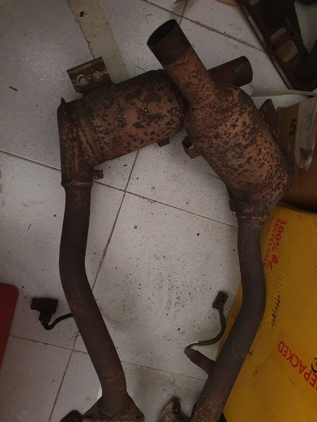 Catalizador izquierdo Porsche Boxster 986