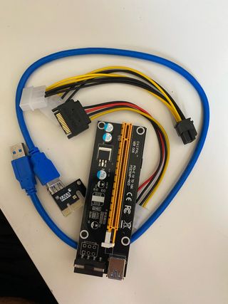 Riser PCI-e para tarjetas gráficas
