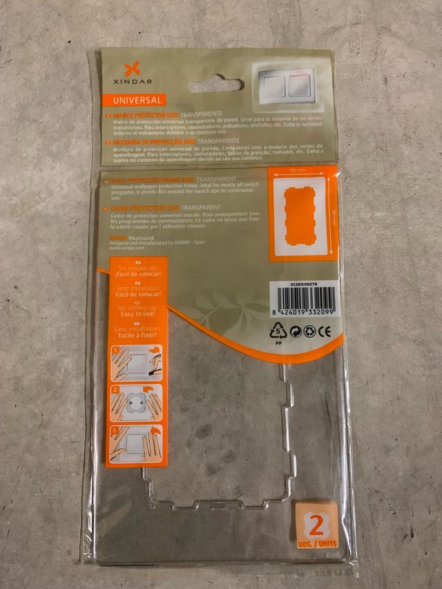 Marcos embellecedores transparente