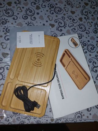 Organizer caricatore wireless 5w