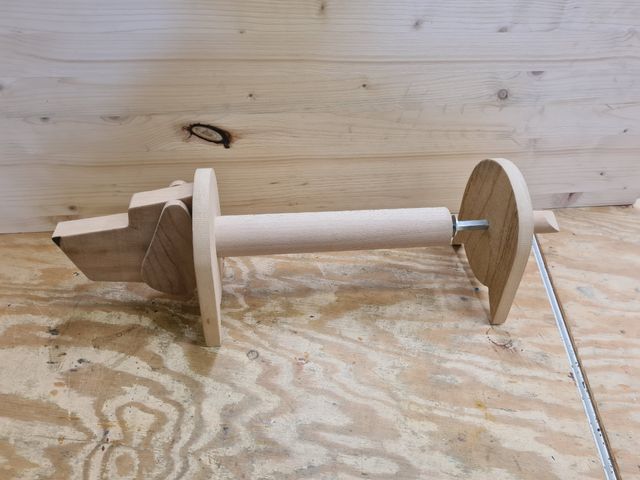 Cane portascottex legno