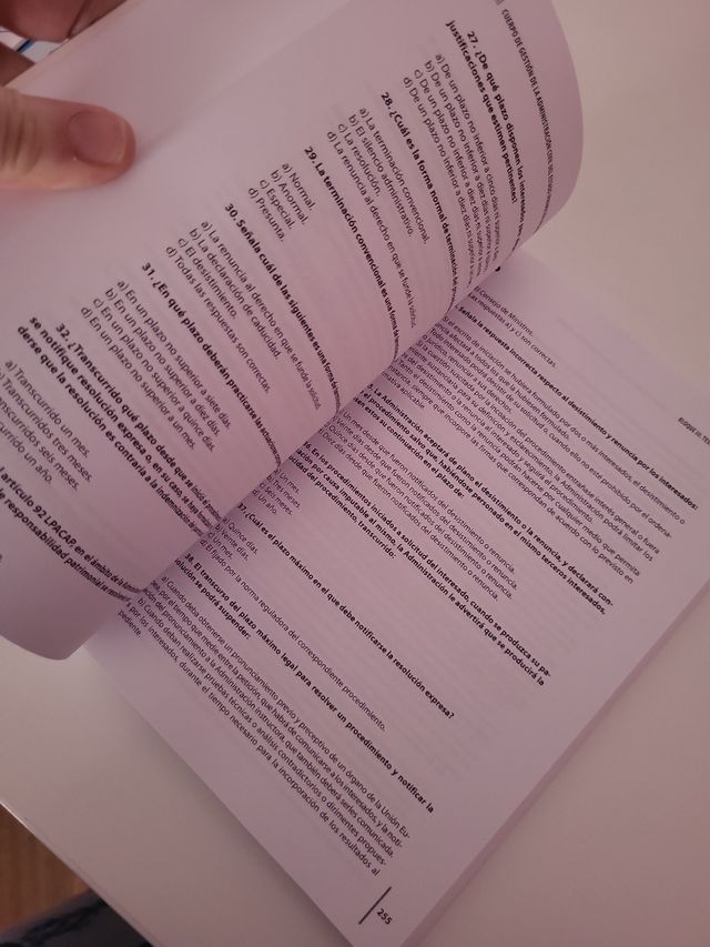 GESTION MAD. TEST Y SUPUESTOS PRÁCTICOS